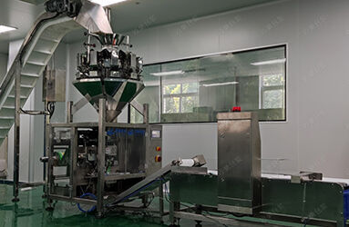清潔劑包裝機（jī）客戶現場